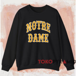 Vintage 80s Champion Notre Dame Shirt 3 Vintage 80s Champion Notre Dame Shirt Black Sweatshirt
