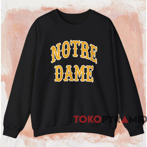 Vintage 80s Champion Notre Dame Shirt Black Sweatshirt Vintage 80s Champion Notre Dame Shirt Black Sweatshirt