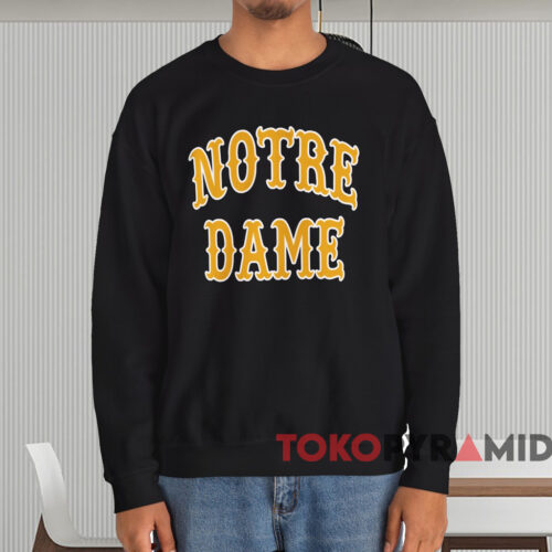 Vintage 80s Champion Notre Dame Shirt Black Sweatshirt Vintage 80s Champion Notre Dame Shirt Black Sweatshirt