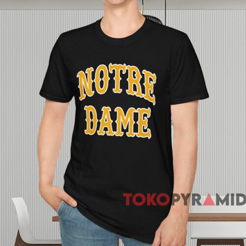 Vintage 80s Champion Notre Dame Shirt Black T shirt Vintage 80s Champion Notre Dame Shirt Black T shirt