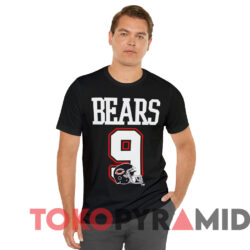 Vintage 80s Chicago Bears Jim Mcmahon T shirt Black T shirt