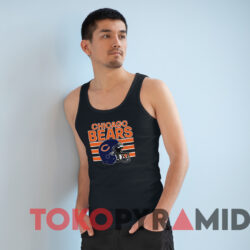 Vintage 80s Chicago Bears NFL Football T-shirt 4 Vintage 80s Chicago Bears Nfl Football T shirt Black TankTop