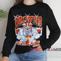 Vintage 80s Cleveland Browns Logo 7 Shirt 4 Vintage 80s Cleveland Browns Logo 7 Shirt Black Sweatshirt