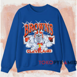 Vintage 80s Cleveland Browns Logo 7 Shirt 3 Vintage 80s Cleveland Browns Logo 7 Shirt Blue Sweatshirt