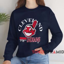 Vintage 80s Cleveland Indians Shirt 3 Vintage 80s Cleveland Indians Shirt Navy Sweatshirt