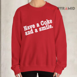 Vintage 80s Coca-Cola Have A Coke And A Smile Shirt 3 Vintage 80s Coca cola Have A Coke And A Smile Sweatshirt