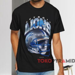 Vintage 80s Detroit Lions T shirt Black T shirt