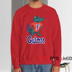 Vintage 80s Florida Gators Albert Gator Shirt 3 Vintage 80s Florida Gators Albert Gator Shirt Red Sweatshirt