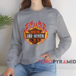 Vintage 80s Harley Davidson Okinawa Japan T shirt Grey Sweatshirt