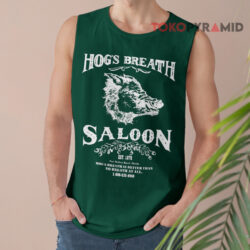 Vintage 80s Hog's Breath Saloon Fort Walton Beach Florida Souvenir Tank Top