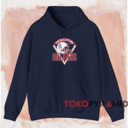 Vintage 80S Houston Oilers AFL Shirt 2 Vintage 80s Houston Oilers Afl Shirt Navy Hoodie