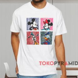 Vintage 80s Mickey And Friends T shirt White T shirt