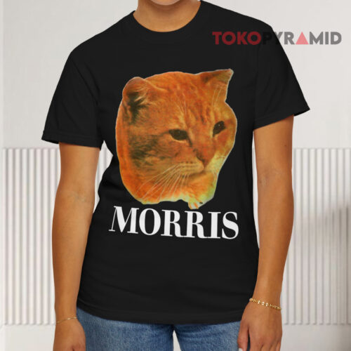 Vintage 80's Morris The Cat Black T shirt Vintage 80's Morris The Cat Black T shirt