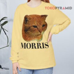 Vintage 80's Morris The Cat Shirt 4 Vintage 80's Morris The Cat Long sleeved