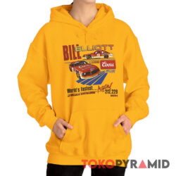 Vintage 80s Nascar Bill Elliott Coors World's Fastest Again Hoodie