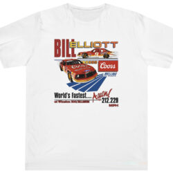 Vintage 80s Nascar Bill Elliott Coors World's Fastest Again T-shirt 5 Vintage 80s Nascar Bill Elliott Coors Worlds Fastest Again T shirt