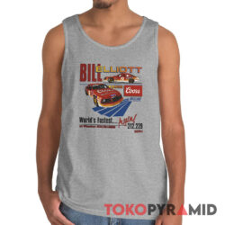 Vintage 80s Nascar Bill Elliott Coors World's Fastest Again Tank Top