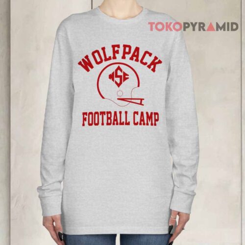 Vintage 80’s Nc State Wolfpack Football Camp Long sleeved