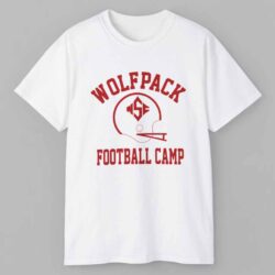 Vintage 80’s Nc State Wolfpack Football Camp T shirt