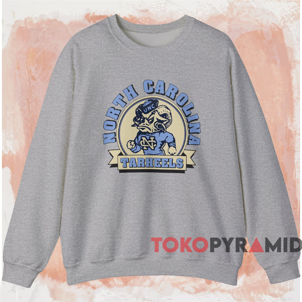 Vintage 80s North Carolina Tar Heels Shirt Grey Sweatshirt Vintage 80s North Carolina Tar Heels Shirt Grey Sweatshirt