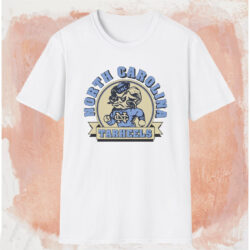 Vintage 80s North Carolina Tar Heels Shirt White T shirt