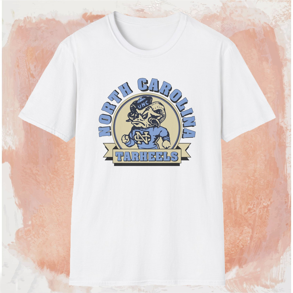 Vintage 80s North Carolina Tar Heels Shirt White T shirt Vintage 80s North Carolina Tar Heels Shirt White T shirt
