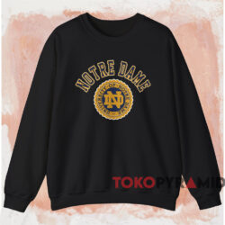 Vintage 80s Notre Dame Champion Shirt 4 Vintage 80s Notre Dame Champion Shirt Black Sweatshirt