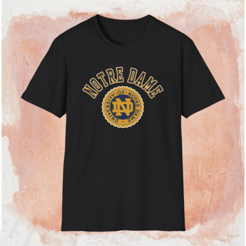 Vintage 80s Notre Dame Champion Shirt Black T shirt Vintage 80s Notre Dame Champion Shirt Black T shirt