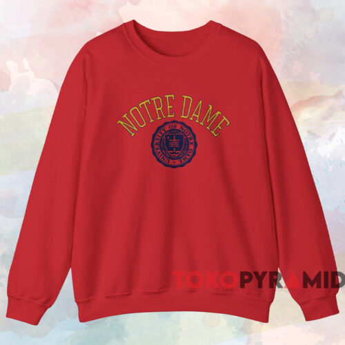 Vintage 80s Notre Dame Fighting Irish Shirt Red Sweatshirt Vintage 80s Notre Dame Fighting Irish Shirt Red Sweatshirt