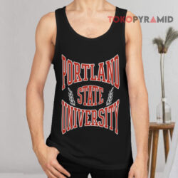 Vintage 80s Oregon State Portland State University Shirt 2 Vintage 80s Oregon State Portland State University Tank Top