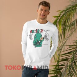 Vintage 80s Pee Wees Playhouse The Talking Chair Pee Wee Herman Tee White Long sleeved