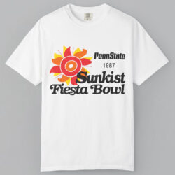 Vintage 80's Penn State 1987 Sunkist Fiesta Bowl T shirt