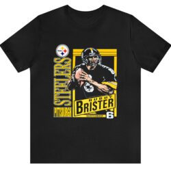 Vintage 80s Pittsburgh Steelers Bubby Brister NFL T-shirt 5 Vintage 80s Pittsburgh Steelers Bubby Brister Nfl T shirt