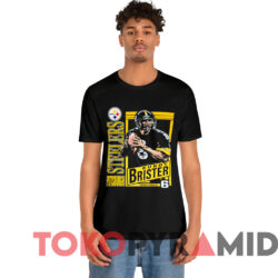 Vintage 80s Pittsburgh Steelers Bubby Brister Nfl T shirt Black T shirt
