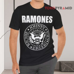Vintage 80s Ramones Featuring Richie Very Rare Black T shirt
