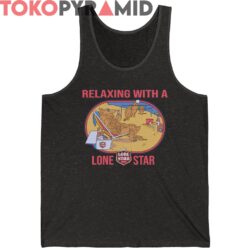 Vintage 80s Relaxing with a Lone Star Beer Shirt