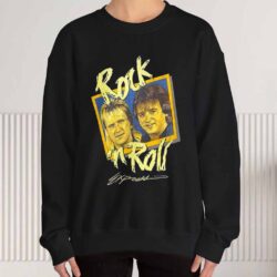 Vintage 80s Rock 'N Roll Express Black Sweatshirt