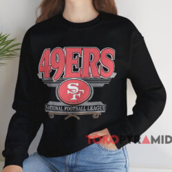 Vintage 80s San Francisco 49ers Nfl T shirt Black Sweatshirt
