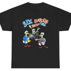 Vintage 80s Sex Ducks And Rock And Roll Shirt