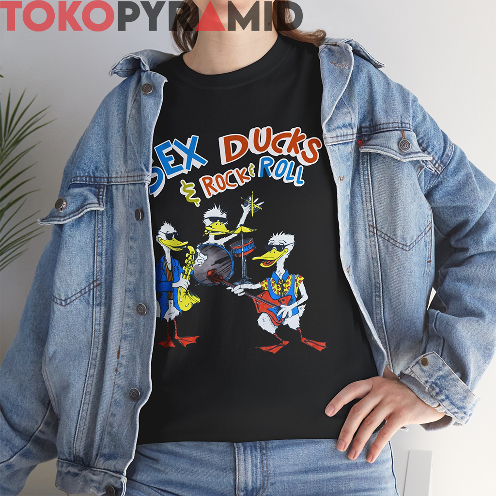 Vintage 80s Sex Ducks And Rock And Roll Shirt Vintage 80s Sex Ducks And Rock And Roll Shirt