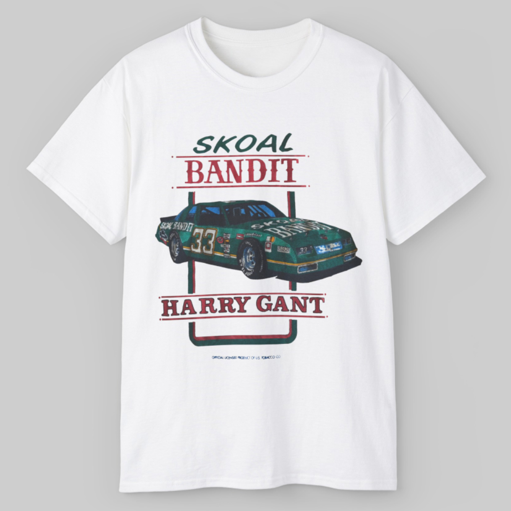 Vintage 80s Skoal Bandit Harry Gant Nascar T shirt Vintage 80s Skoal Bandit Harry Gant Nascar T shirt