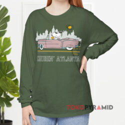 Vintage 80s Snoopy Woodstock Cruisin' Atlanta Shirt 4 Vintage 80s Snoopy Woodstock Cruisin' Atlanta Long sleeved