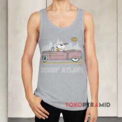 Vintage 80s Snoopy Woodstock Cruisin' Atlanta Shirt 2 Vintage 80s Snoopy Woodstock Cruisin' Atlanta Tank Top