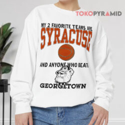 Vintage 80s Syracuse Georgetown Hoya Busters Shirt 3 Vintage 80s Syracuse Georgetown Hoya Busters Sweatshirt