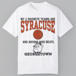 Vintage 80s Syracuse Georgetown Hoya Busters T shirt