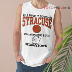 Vintage 80s Syracuse Georgetown Hoya Busters Shirt 2 Vintage 80s Syracuse Georgetown Hoya Busters Tank Top