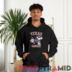 Vintage 80s Texas Rangers And Snoopy Hoodie