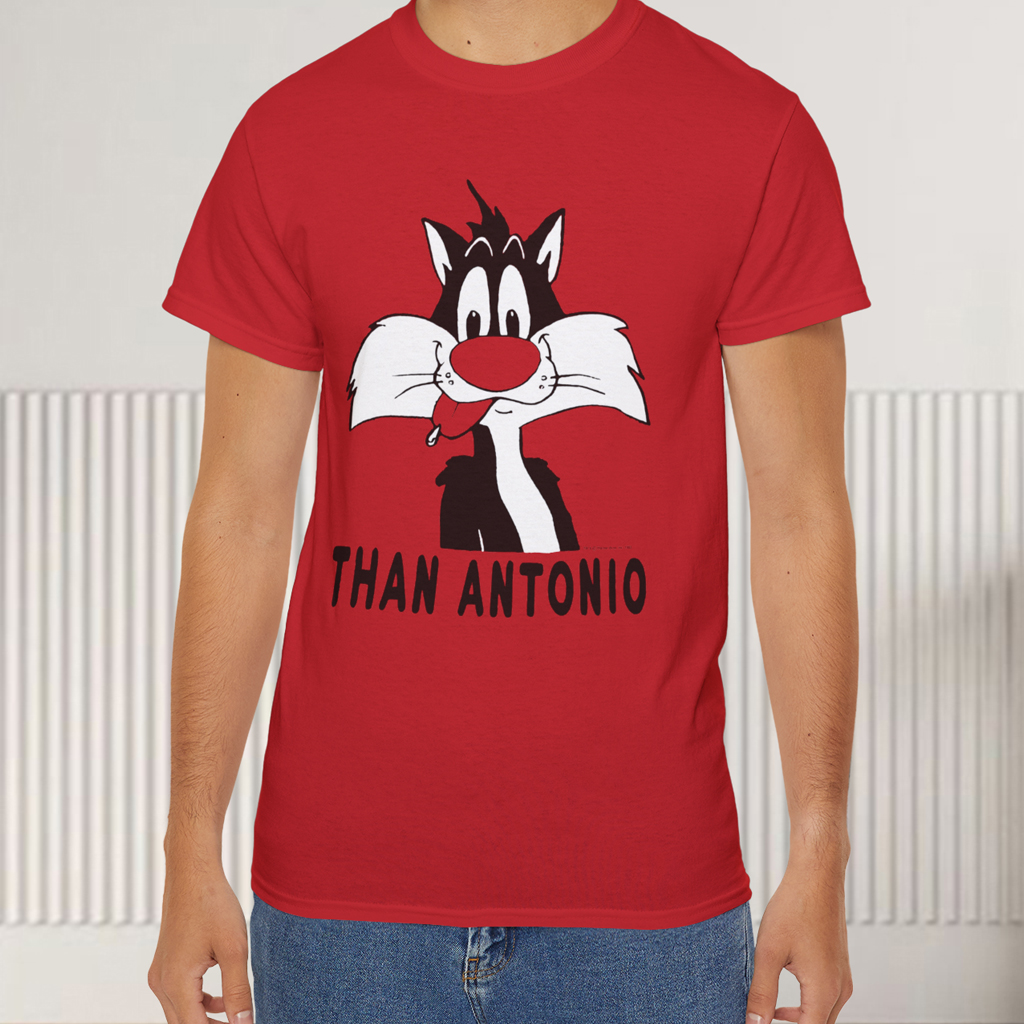 Vintage 80s Than Antonio Sylvester Cat Cartoon Shirt Vintage 80s Than Antonio Sylvester Cat Cartoon Shirt