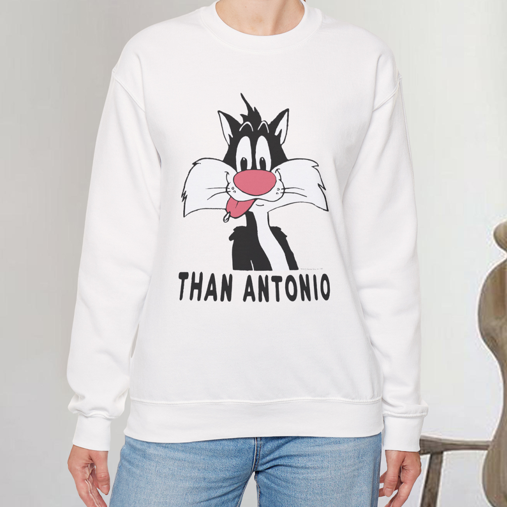 Vintage 80s Than Antonio Sylvester Cat Cartoon Sweatshirt Vintage 80s Than Antonio Sylvester Cat Cartoon Sweatshirt