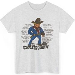 Vintage 80s The Complete Cowboy Shirt Lone Star Beer Shirt
